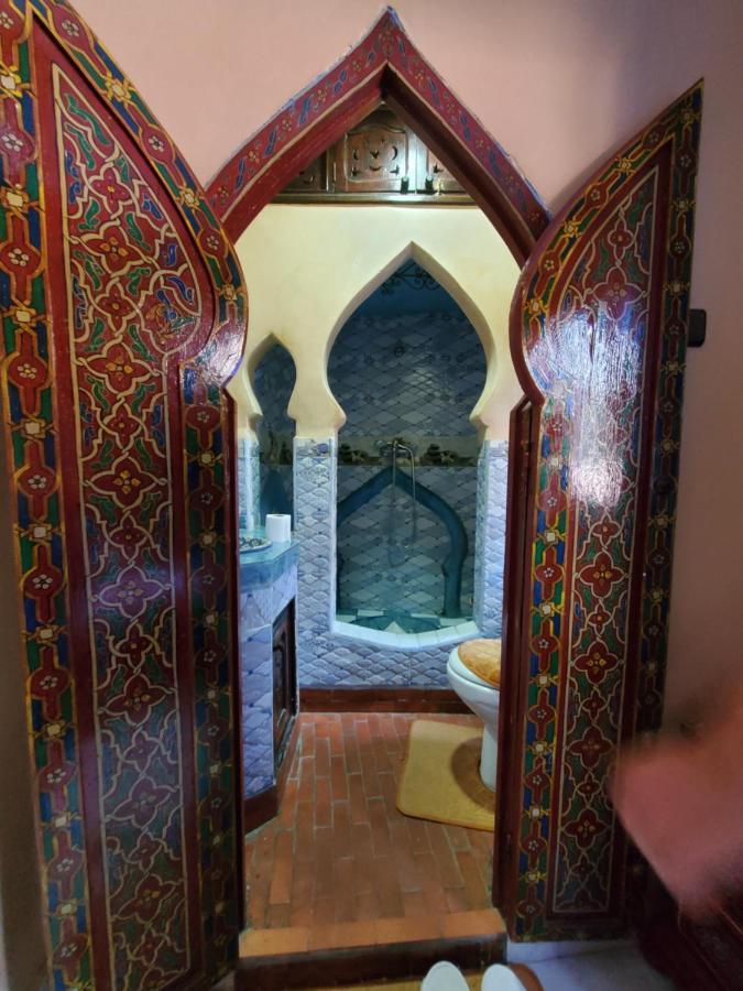Blue City Chefchaouen Buitenkant foto