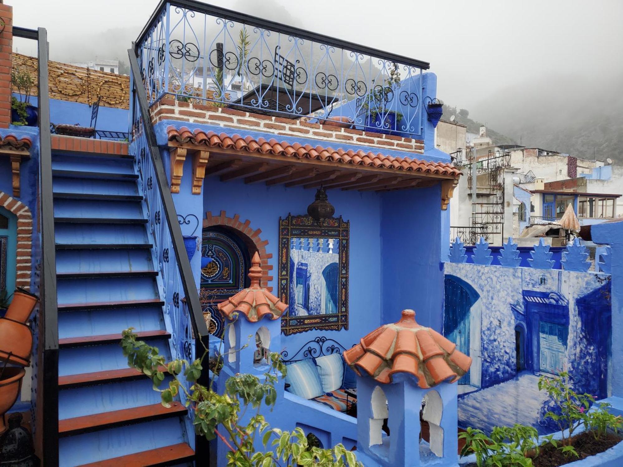 Blue City Chefchaouen Buitenkant foto
