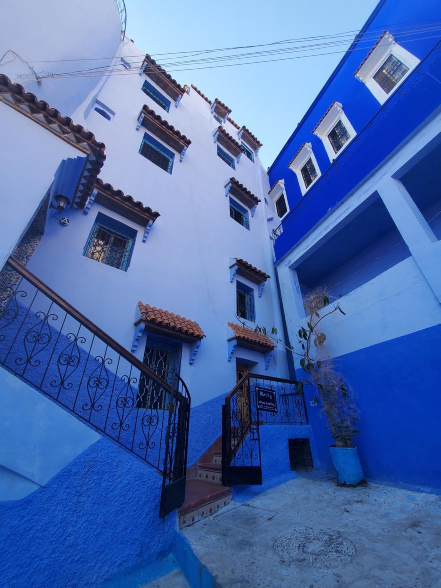 Blue City Chefchaouen Buitenkant foto