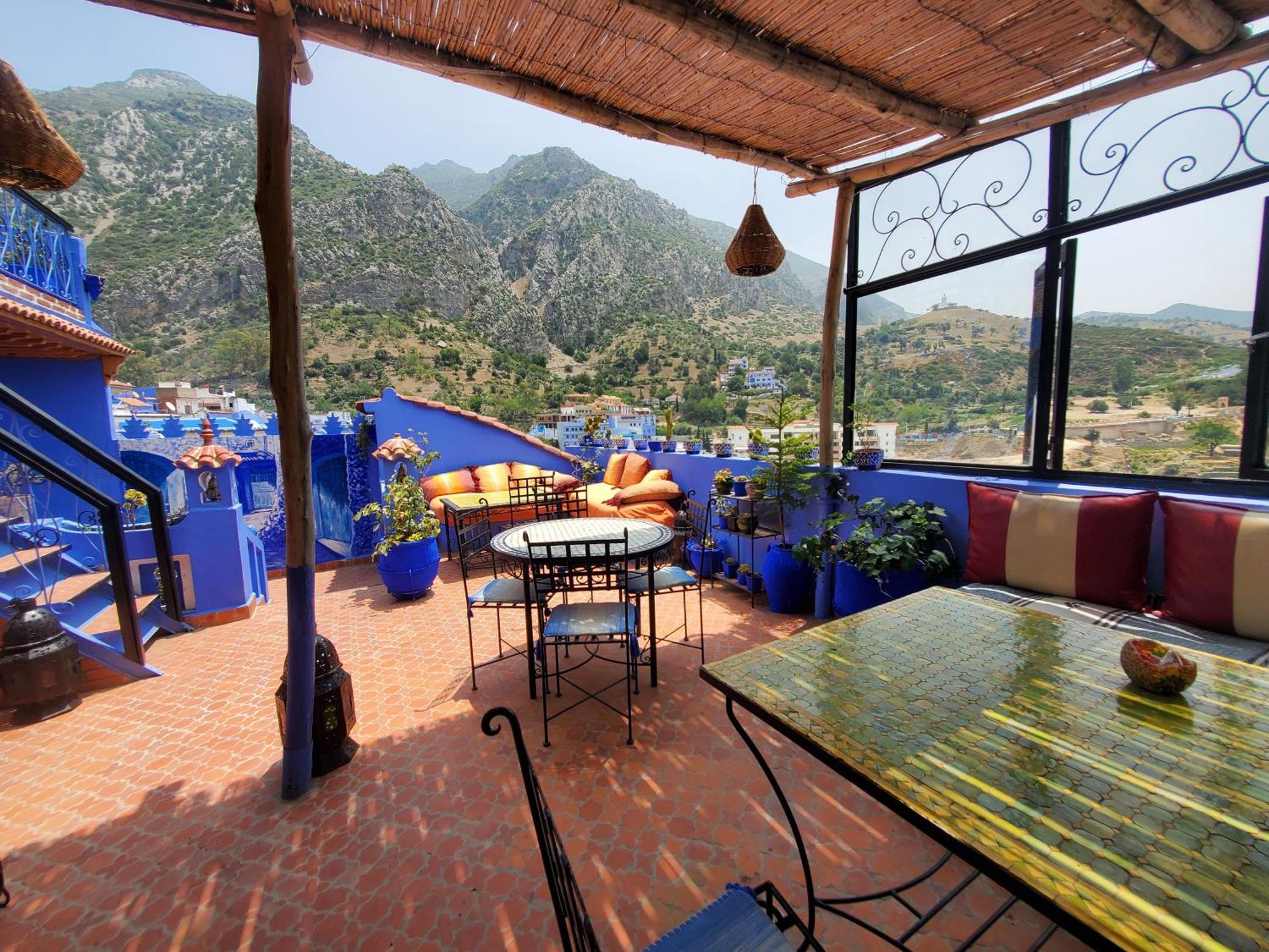 Blue City Chefchaouen Buitenkant foto