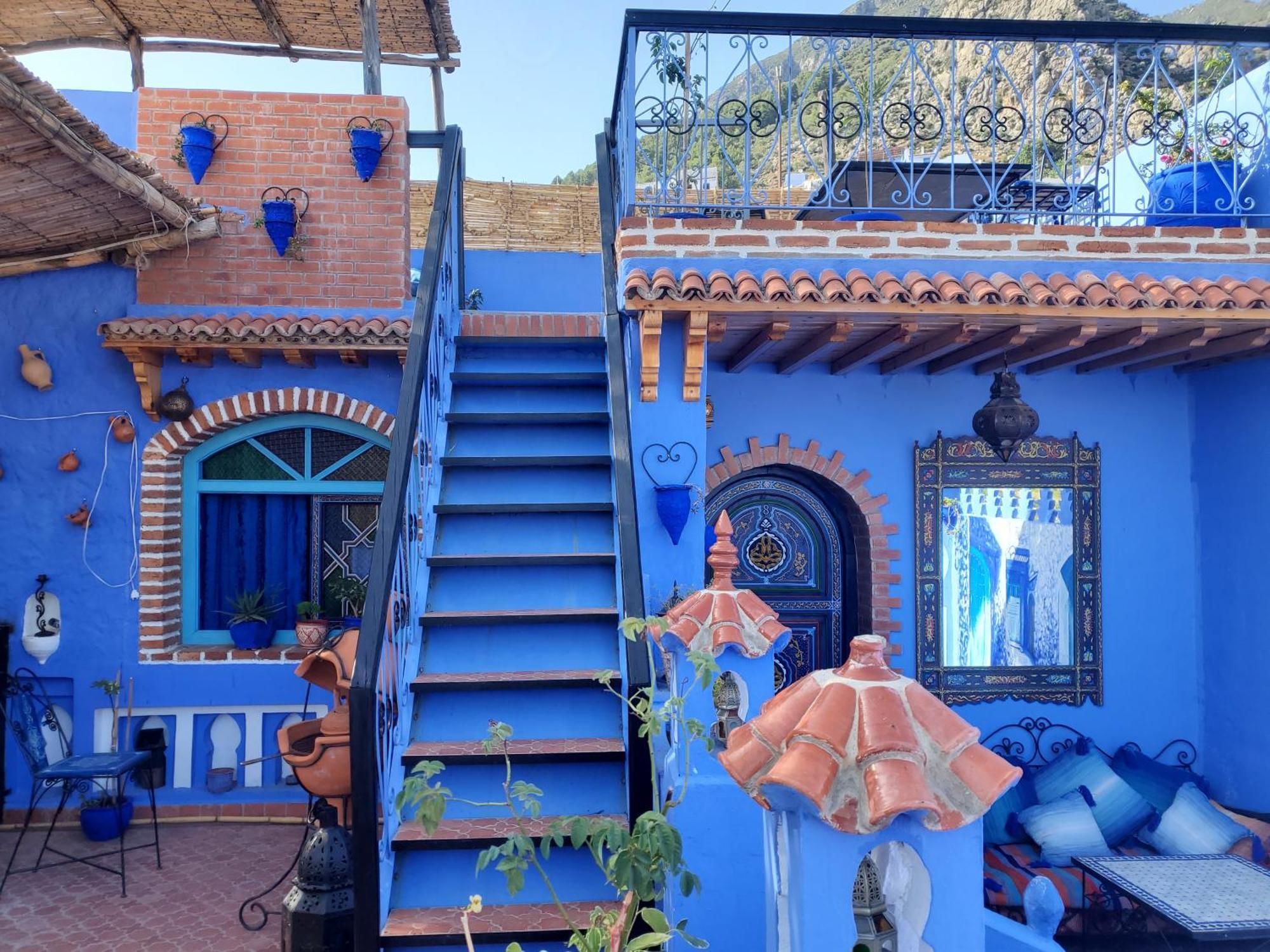 Blue City Chefchaouen Buitenkant foto